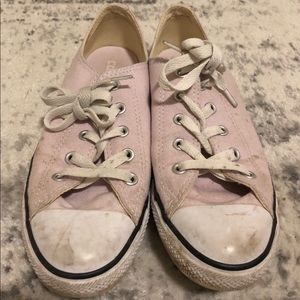 Pastel Purple Converse with Converse Box